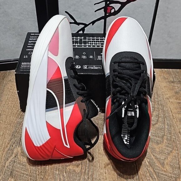 Puma Fusion Nitro Team Athletic Basketball Shoes Size 9 New - Picture 10 of 11